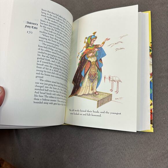 Fairy Tales Hans Christian Andersen Illustrated Junior Library Arthur Szyk Book - Picture 12 of 13